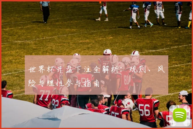 世界杯开盘下注全解析：规则、风险与理性参与指南