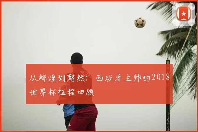 从辉煌到黯然：西班牙主帅的2018世界杯征程回顾